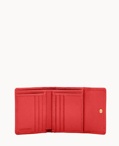 Pebble Grain Small Flap Wallet