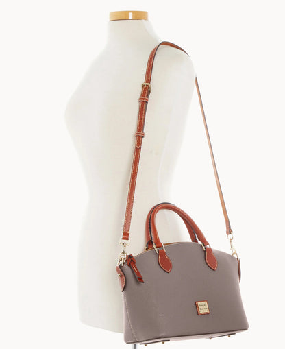 Pebble Grain Geena Satchel