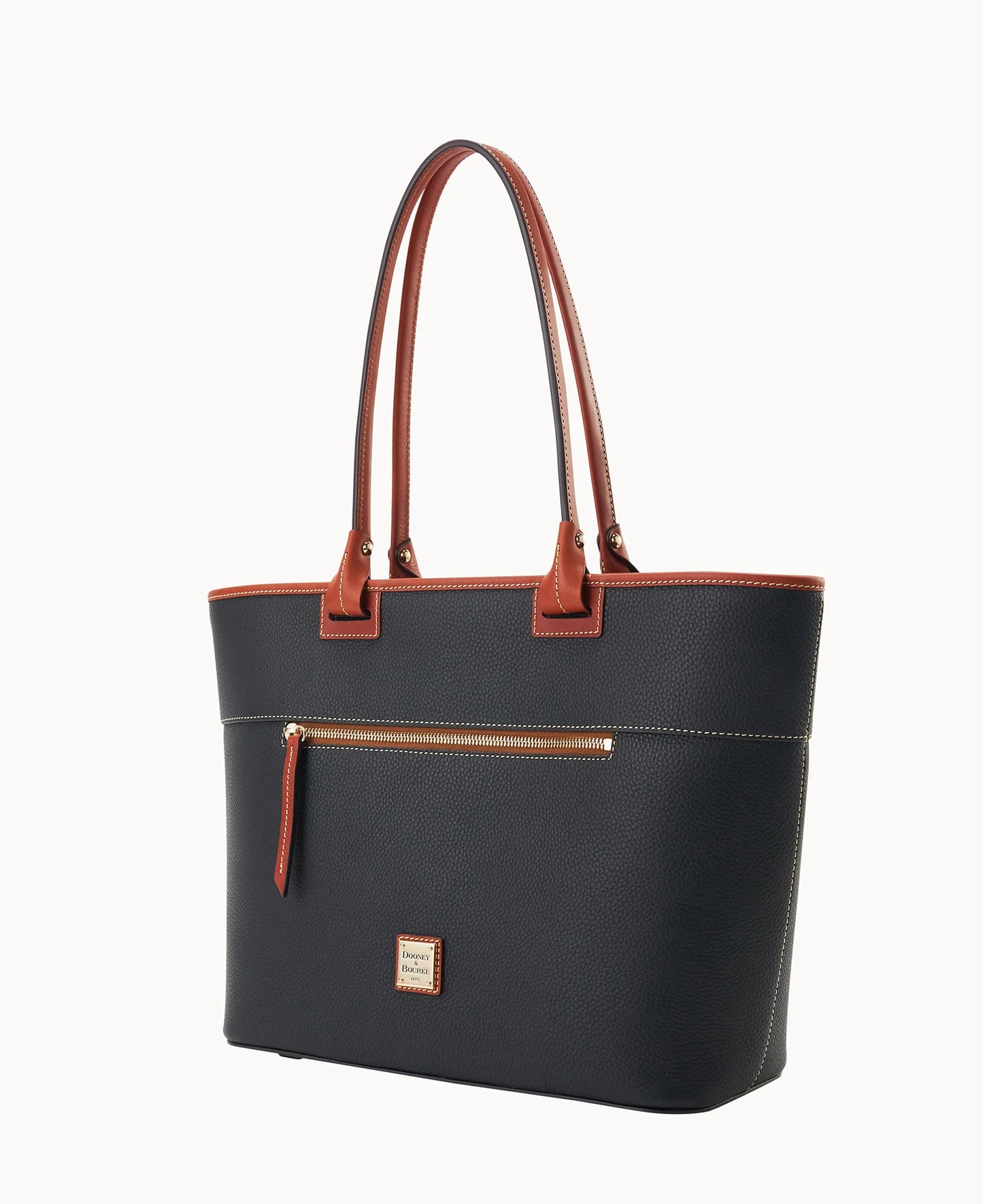 Pebble Grain Large Zip Tote