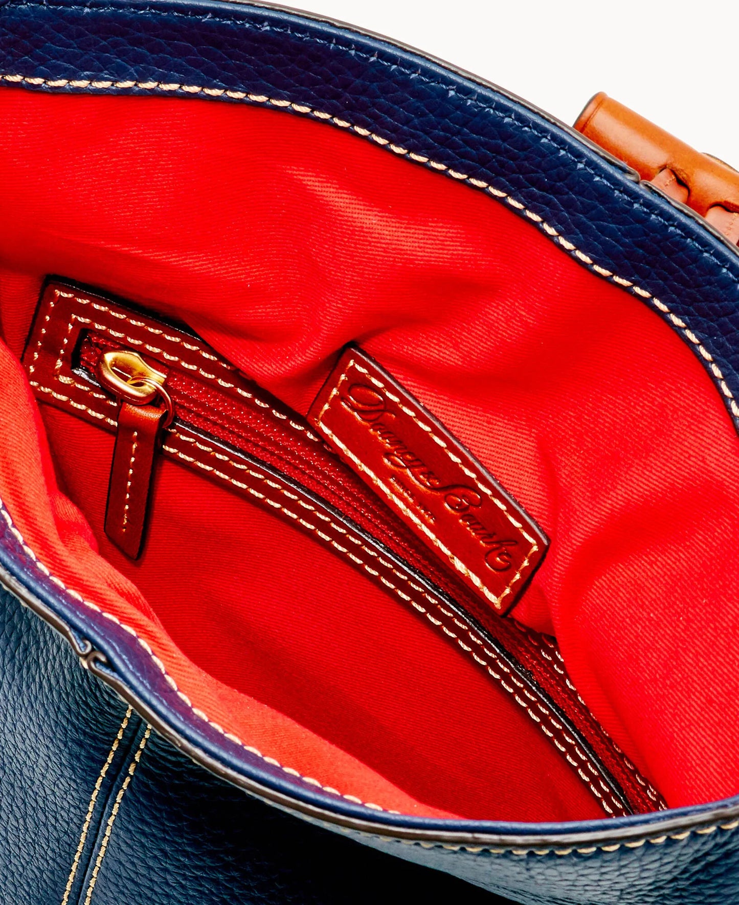 Pebble Grain Toggle Crossbody