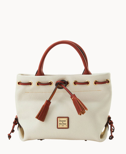 Pebble Grain Tassel Tote
