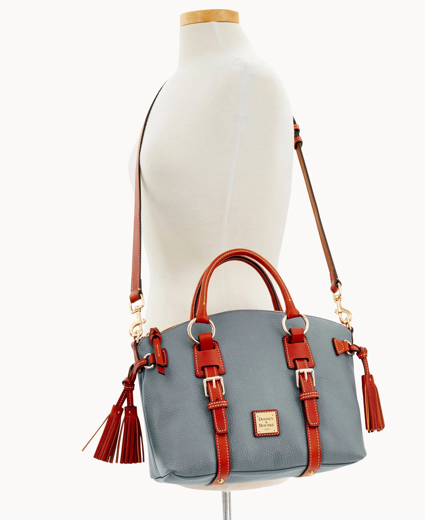 Pebble Grain Bristol Satchel