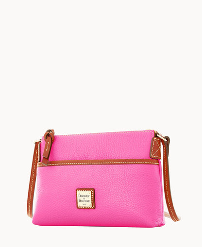 Pebble Grain Ginger Crossbody