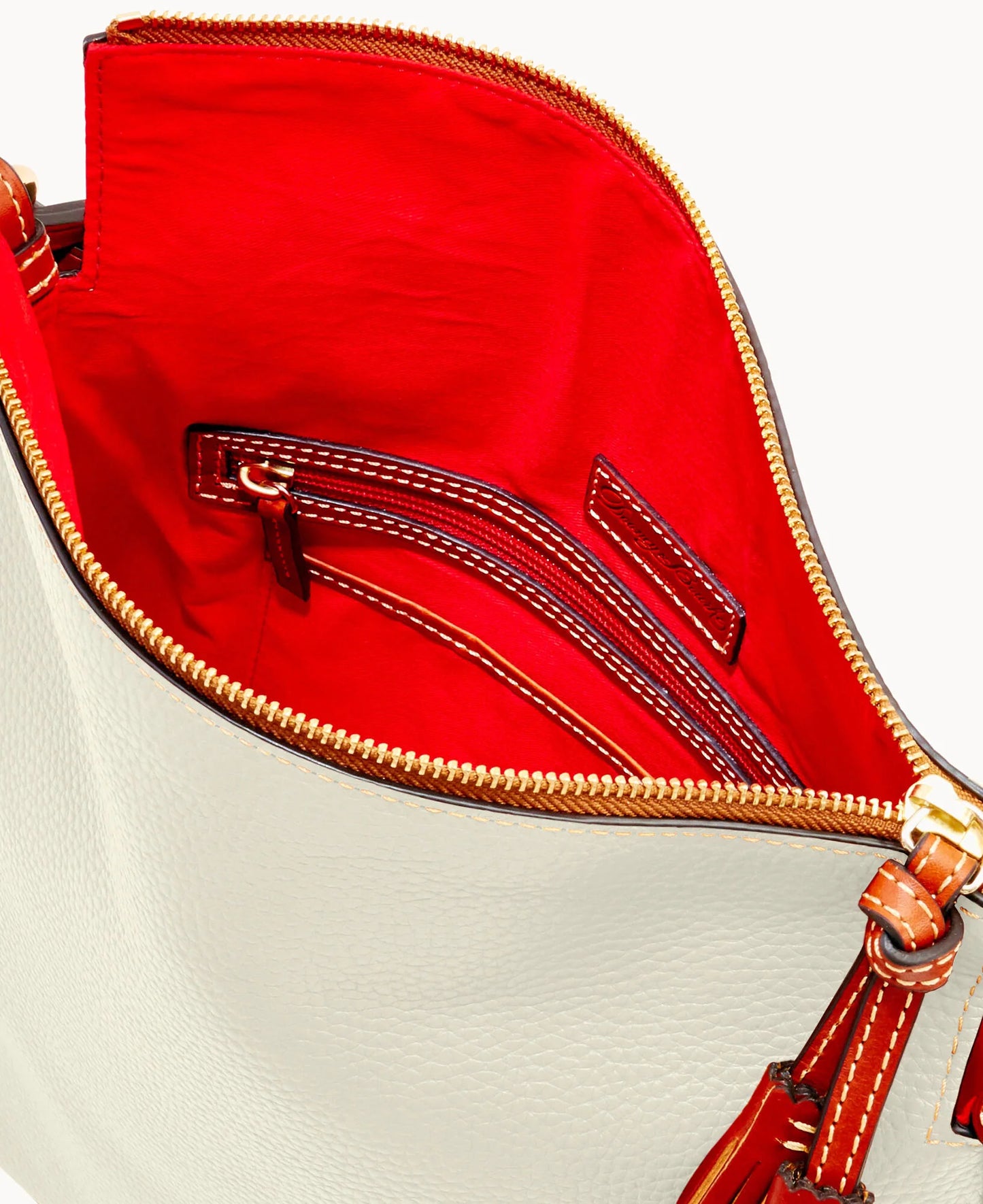 Pebble Grain Twist Strap Hobo