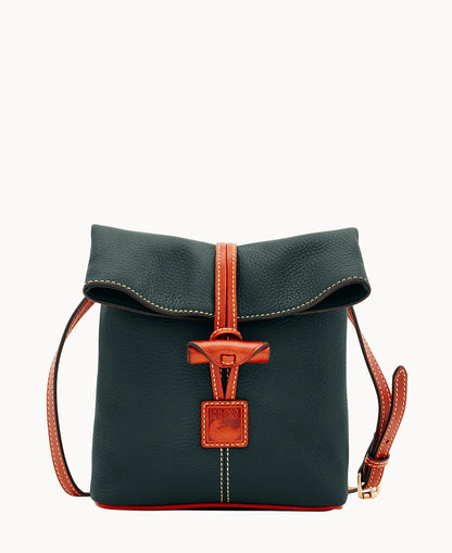 Pebble Grain Toggle Crossbody