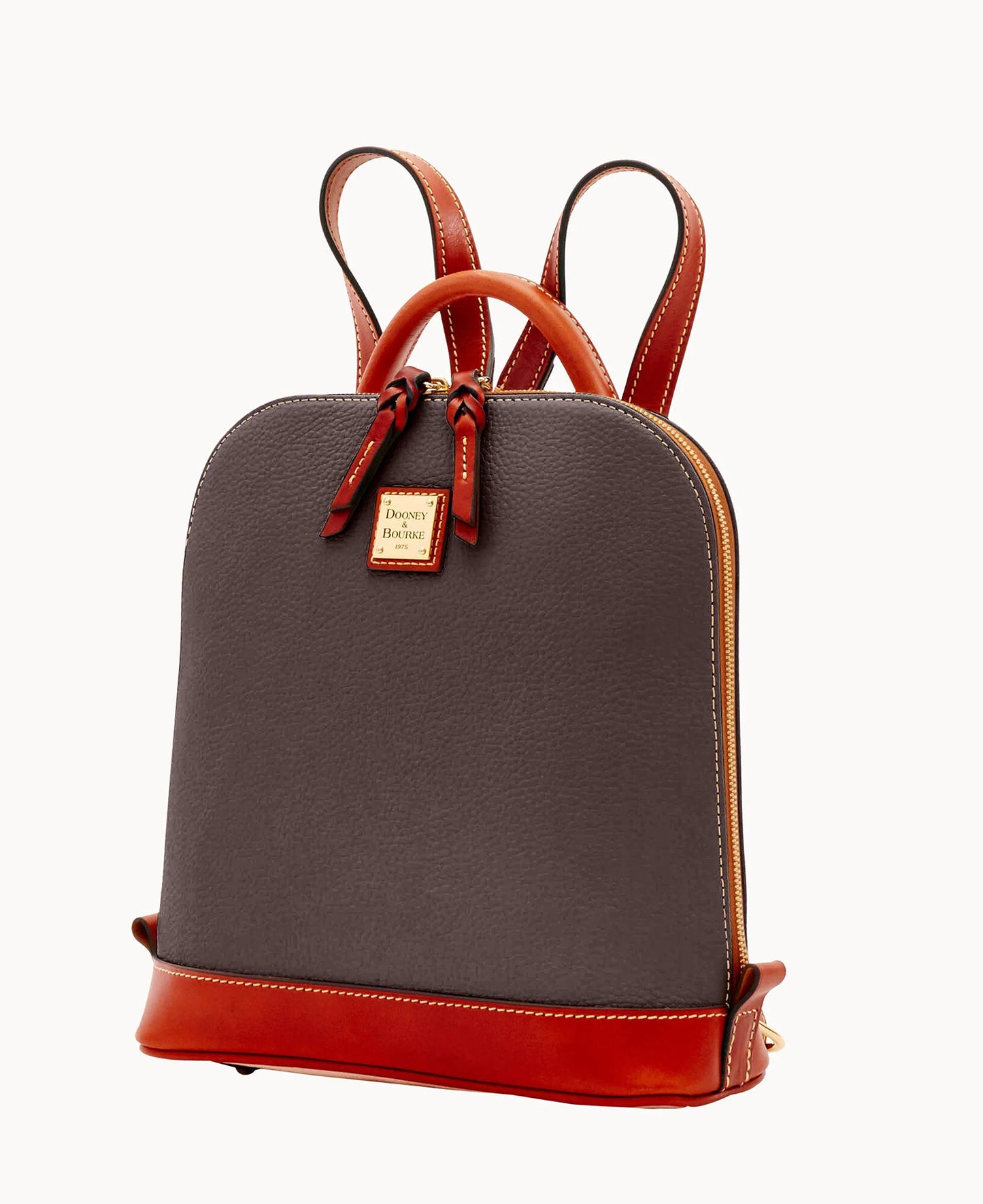 Pebble Grain Zip Pod Backpack