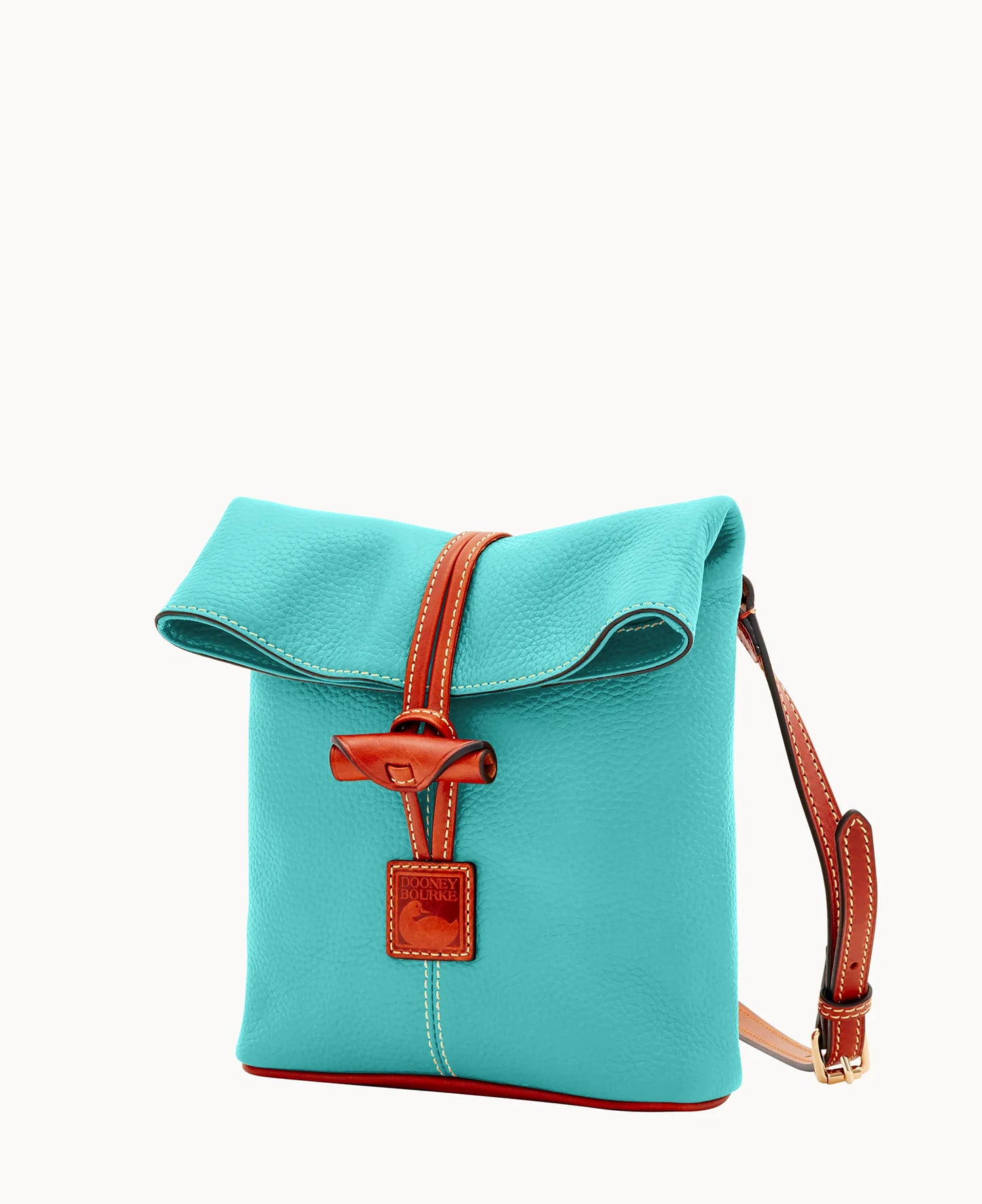 Pebble Grain Toggle Crossbody