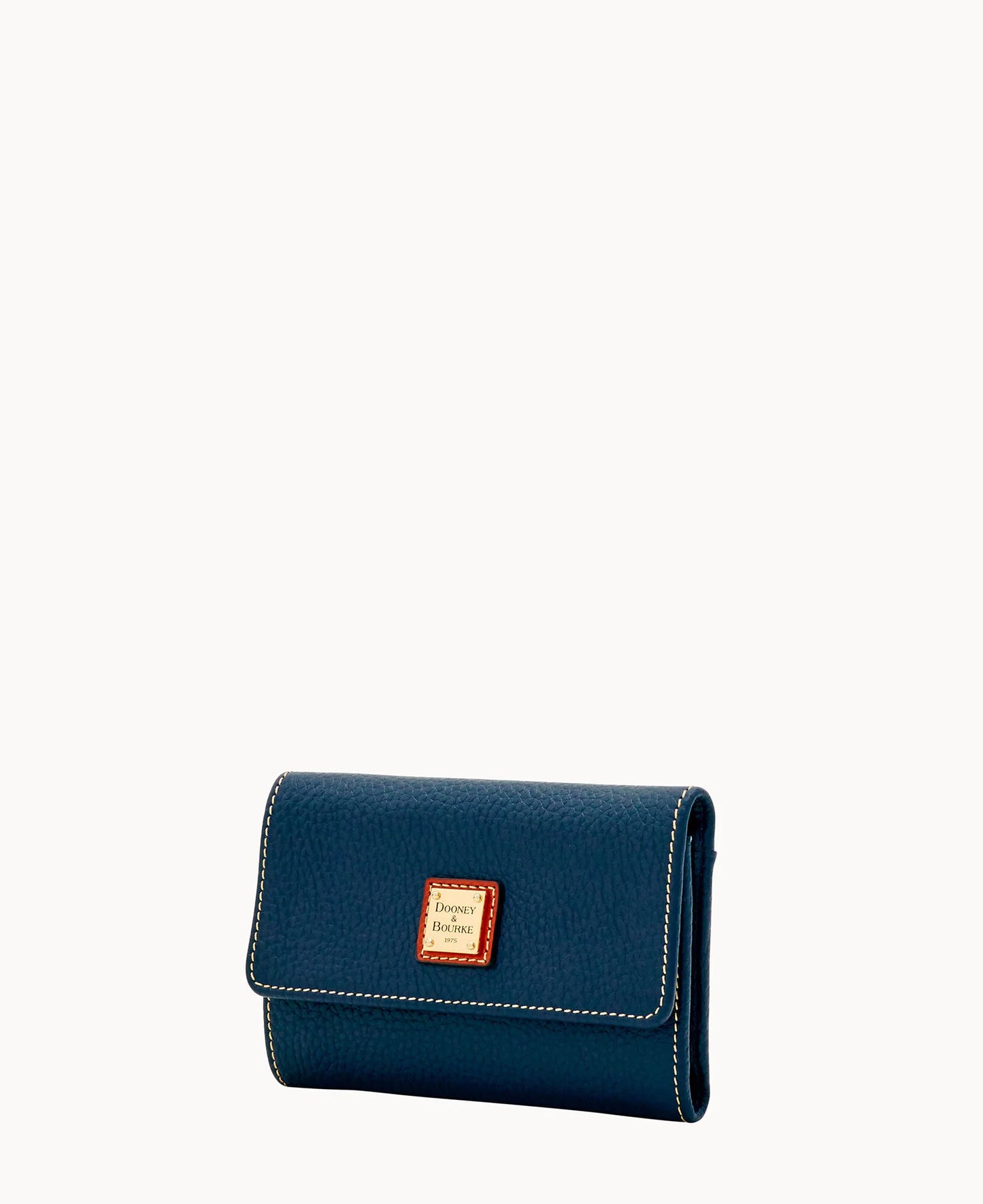 Pebble Grain Flap Wallet