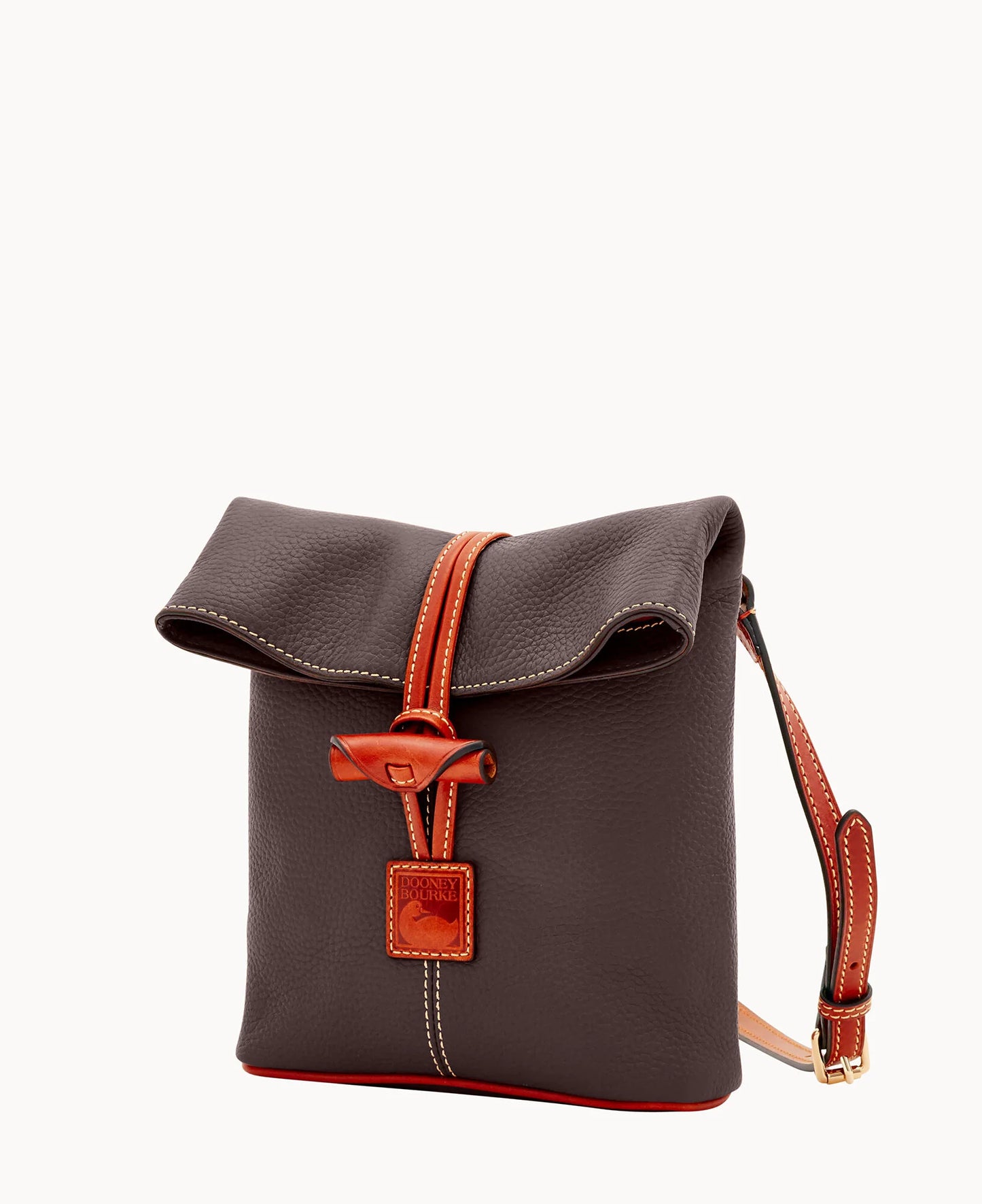 Pebble Grain Toggle Crossbody