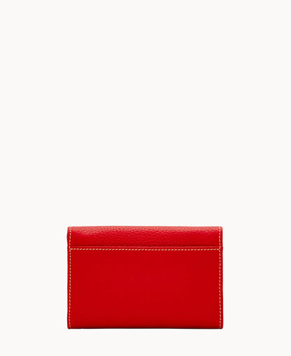 Pebble Grain Flap Wallet