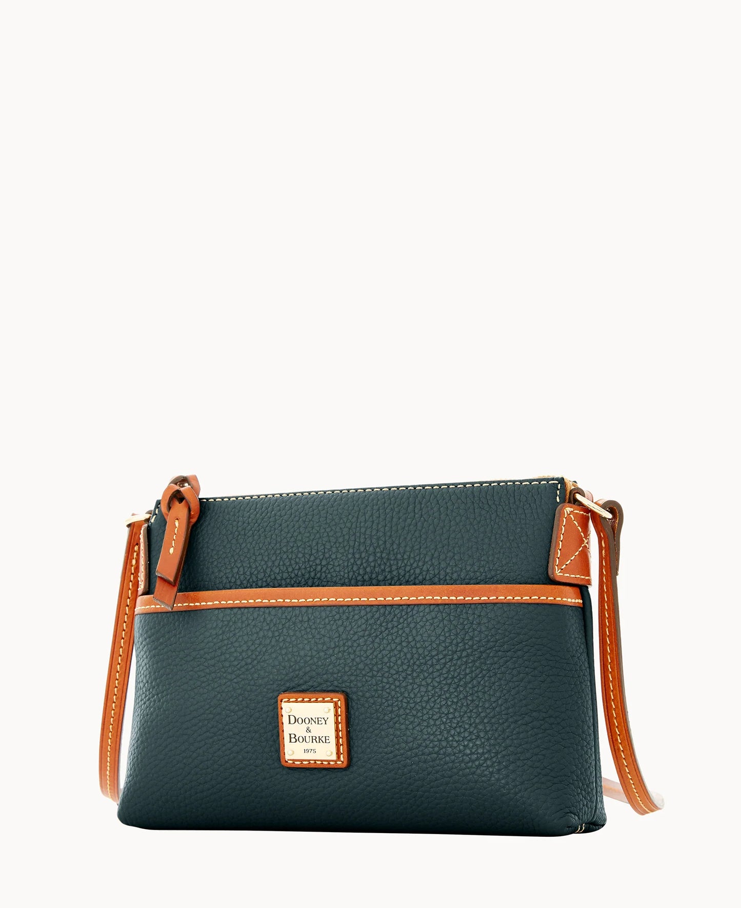Pebble Grain Ginger Crossbody