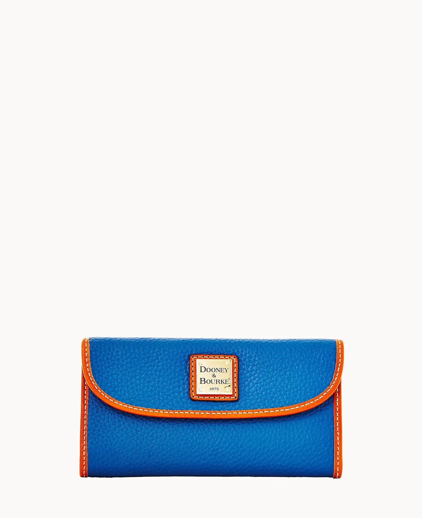 Pebble Grain Continental Clutch