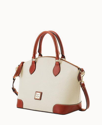 Pebble Grain Geena Satchel