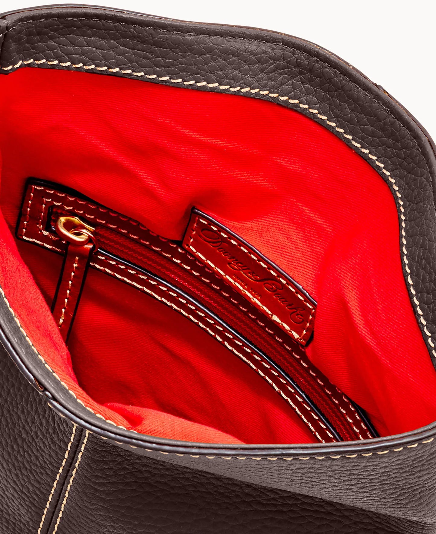 Pebble Grain Toggle Crossbody