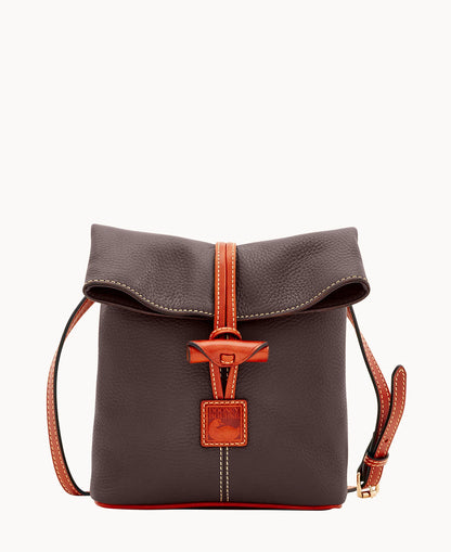 Pebble Grain Toggle Crossbody