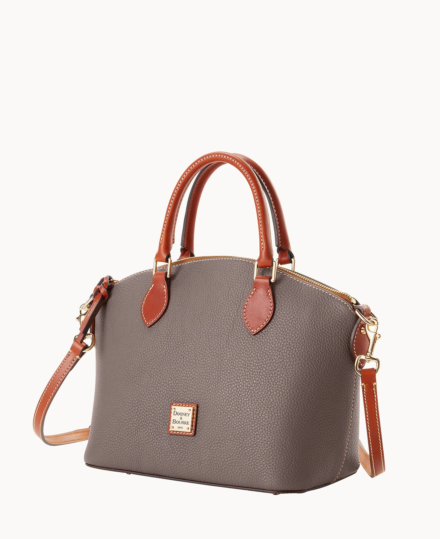 Pebble Grain Geena Satchel