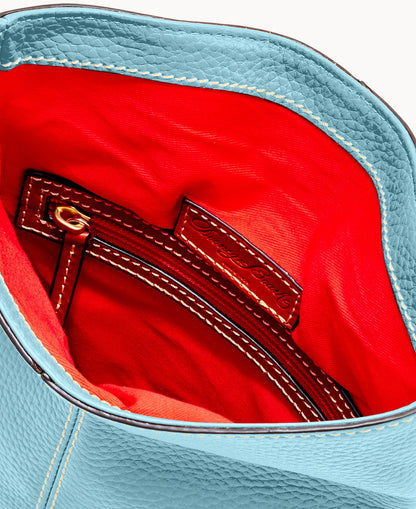 Pebble Grain Toggle Crossbody