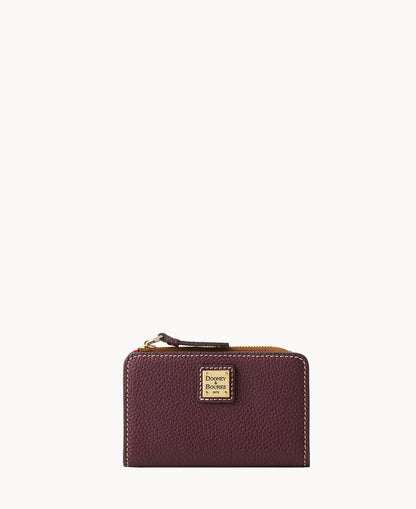 Pebble Grain Zip Credit Card Wallet 14