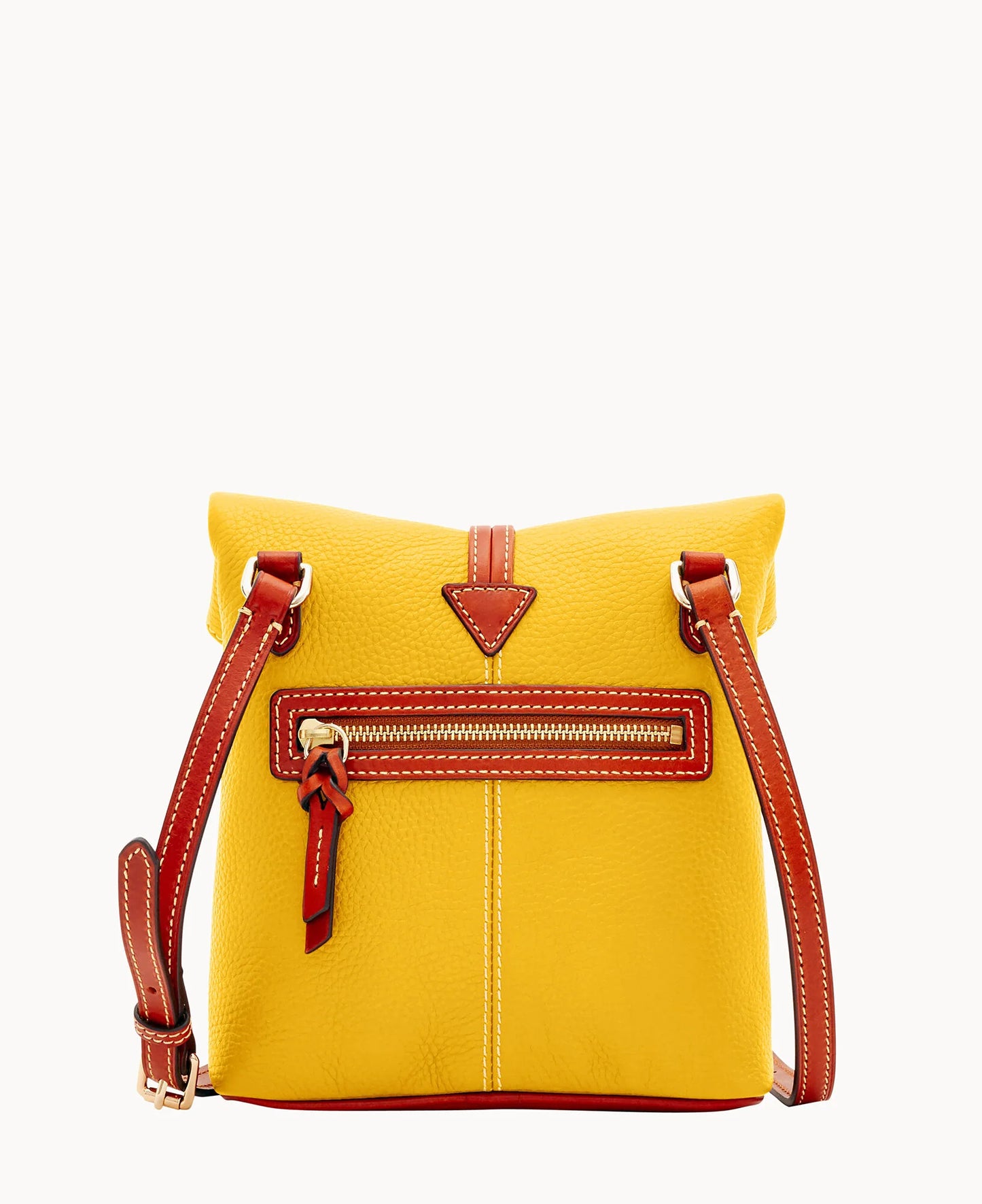 Pebble Grain Toggle Crossbody