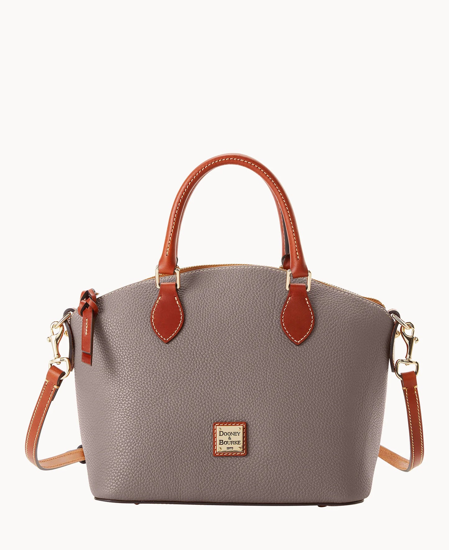 Pebble Grain Geena Satchel
