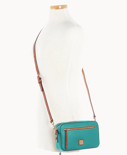 Pebble Grain Camera Zip Crossbody