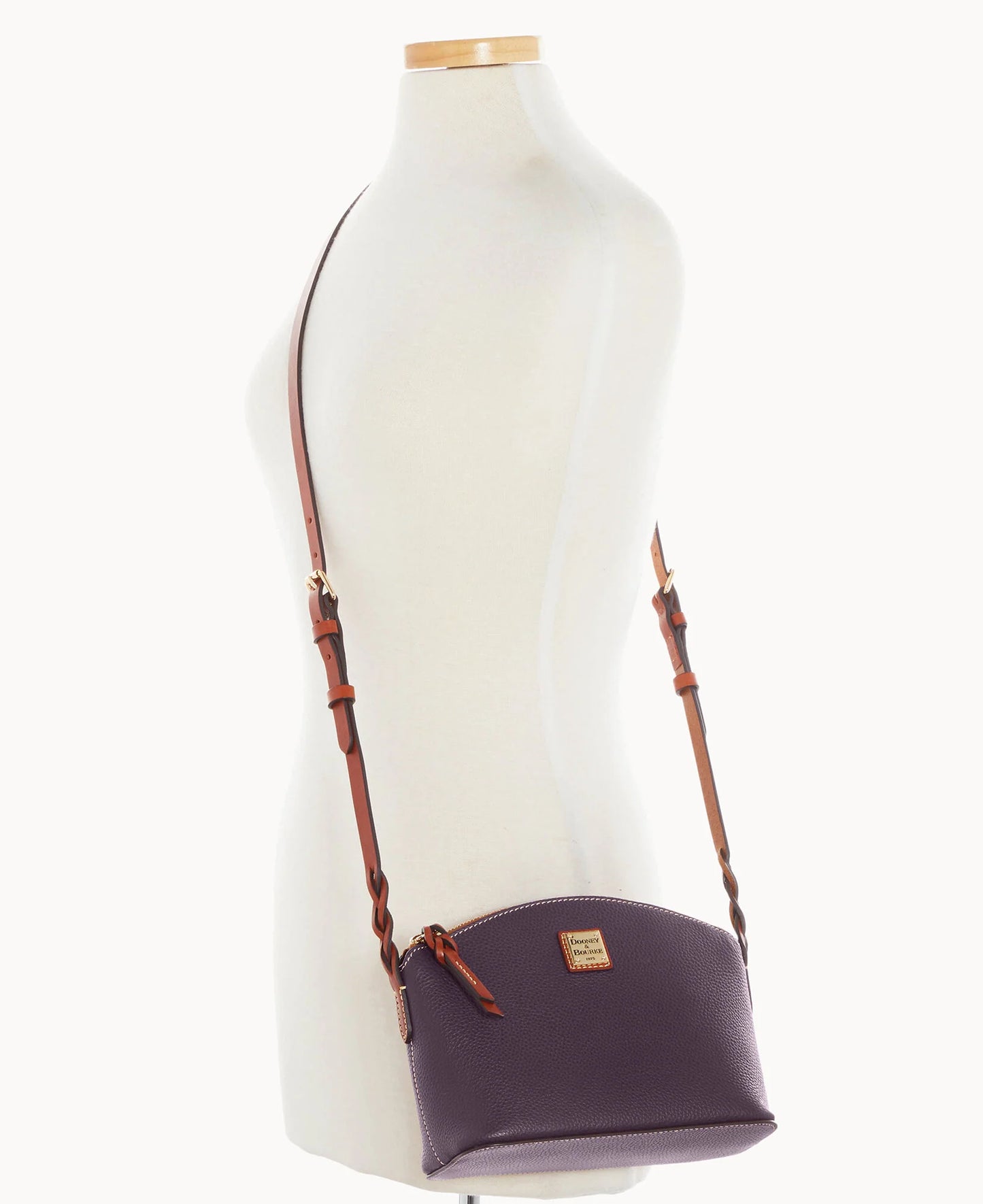 Pebble Grain Penny Crossbody