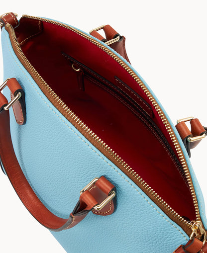 Pebble Grain Geena Satchel