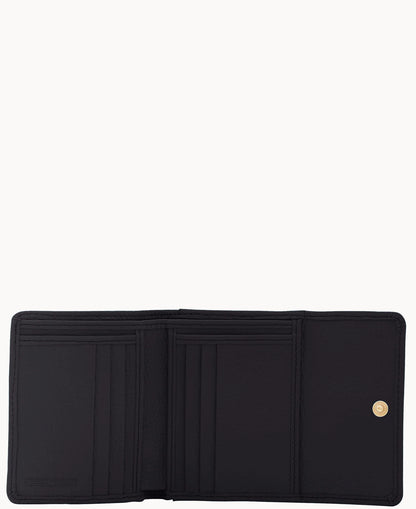 Pebble Grain Small Flap Wallet