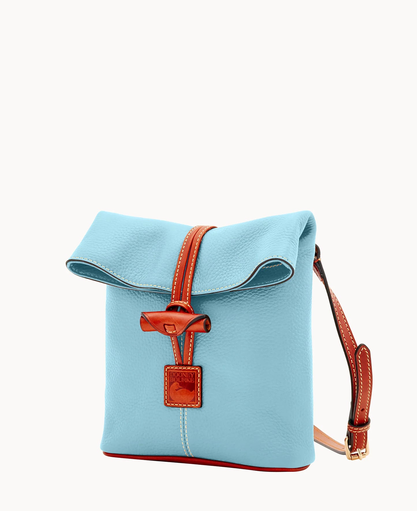 Pebble Grain Toggle Crossbody