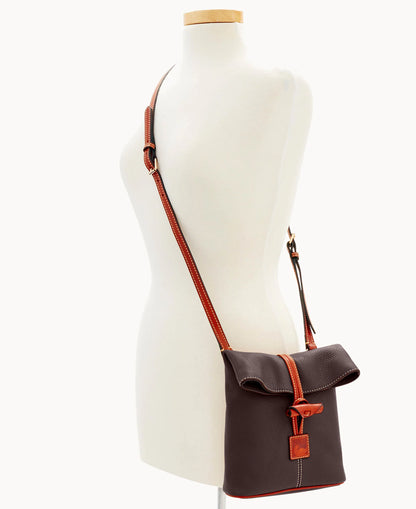 Pebble Grain Toggle Crossbody