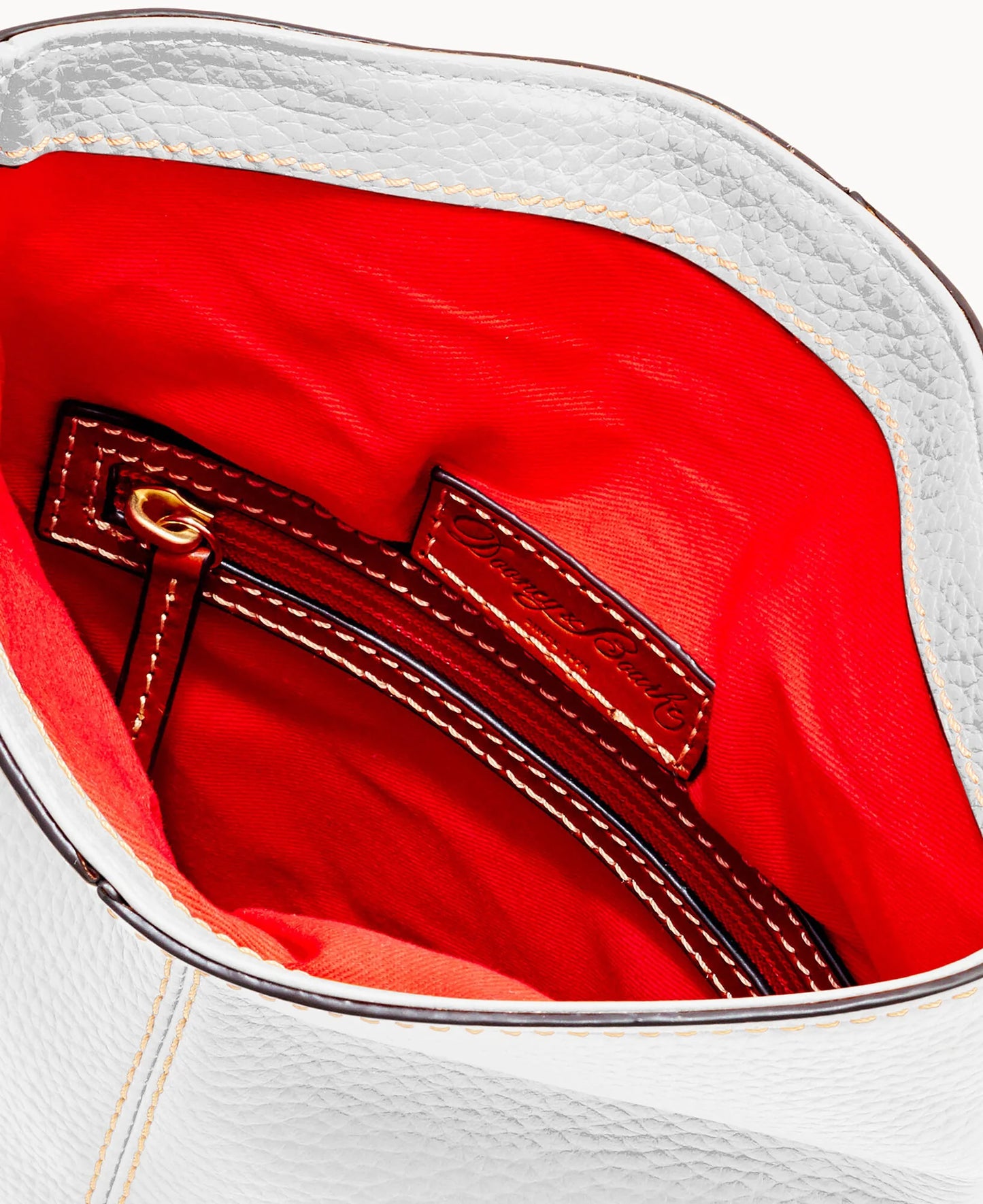 Pebble Grain Toggle Crossbody