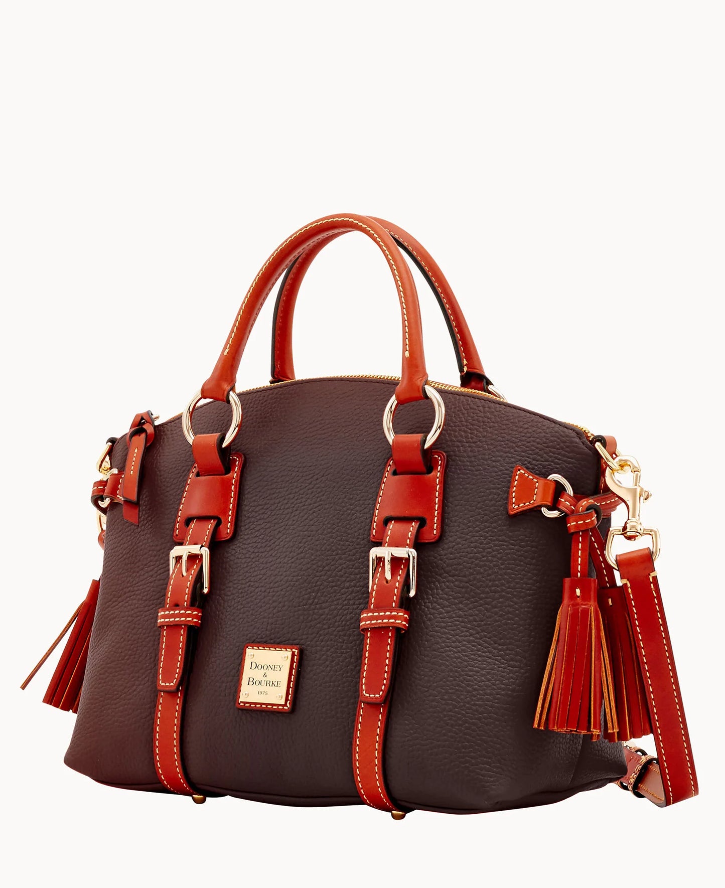 Pebble Grain Bristol Satchel