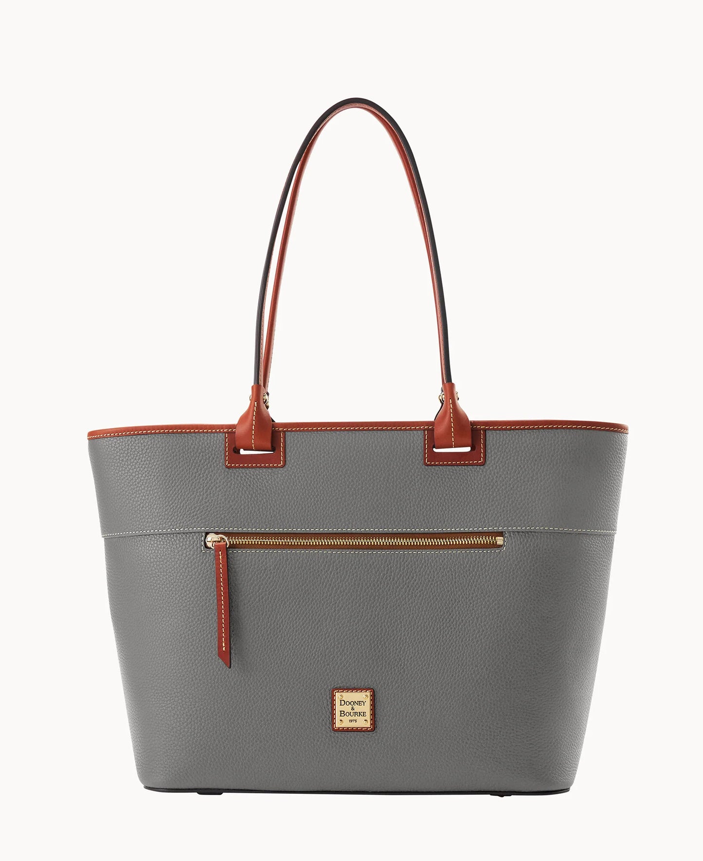 Pebble Grain Large Zip Tote