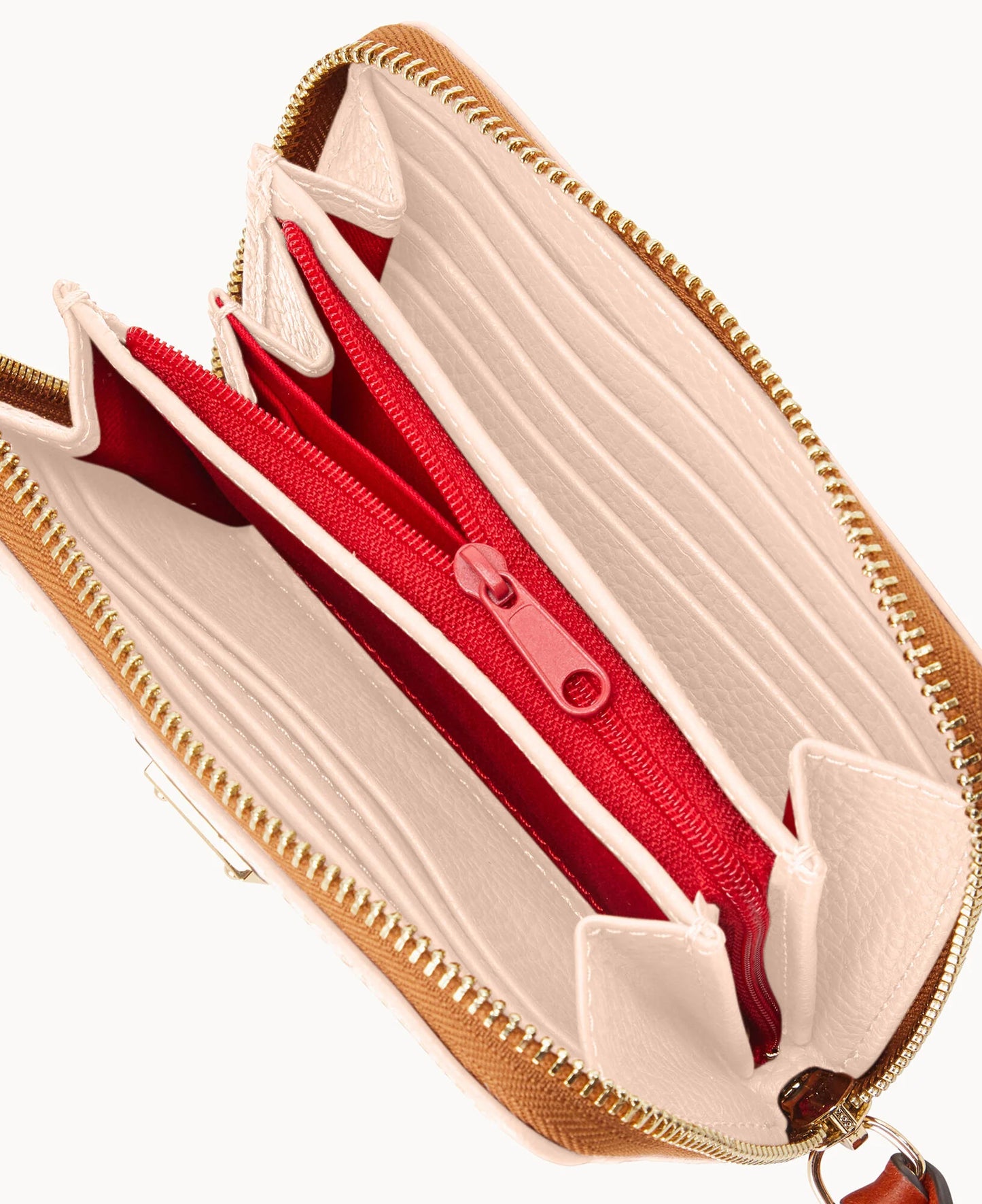 Pebble Grain Medium Zip Around Wallet