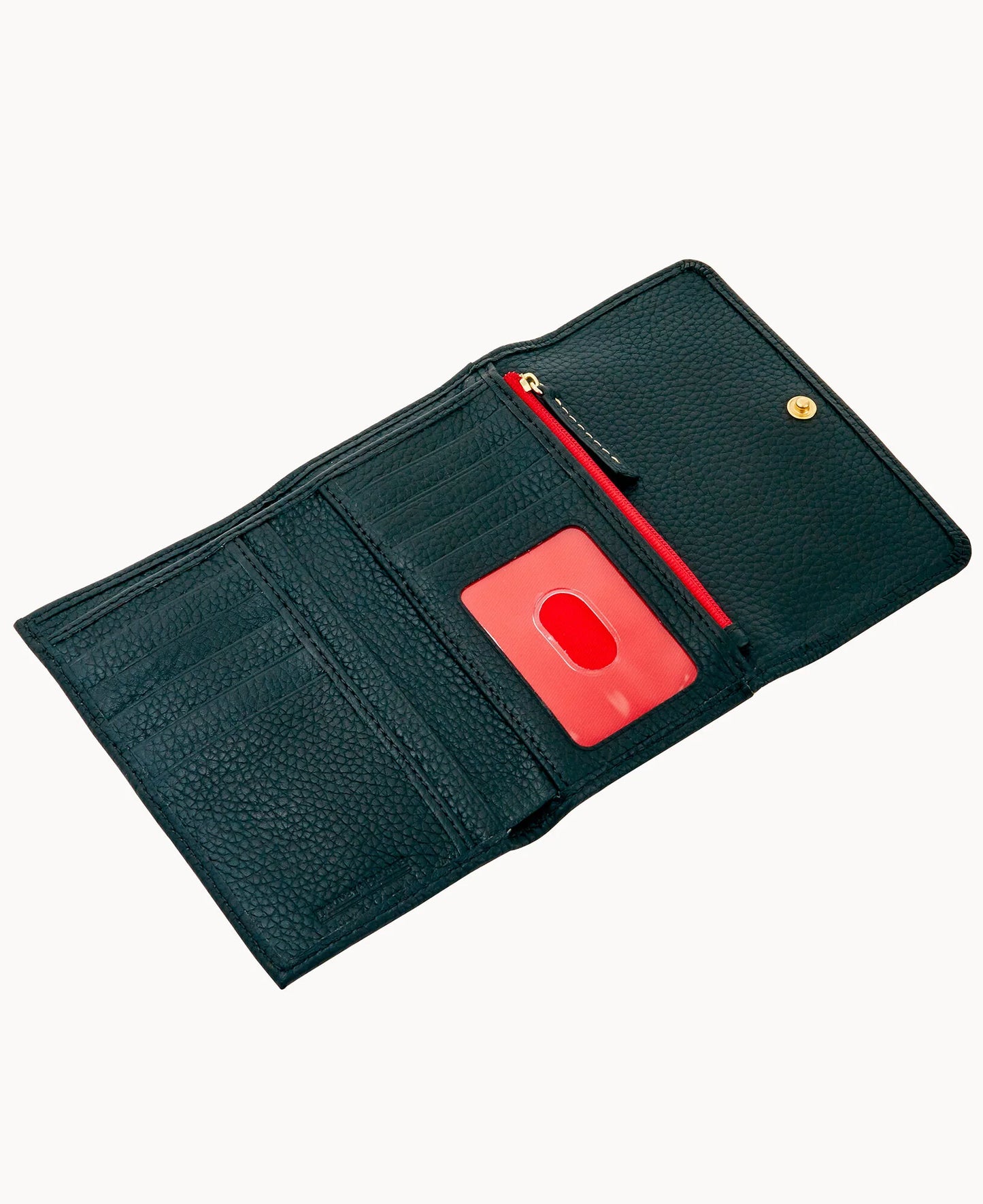 Pebble Grain Flap Wallet