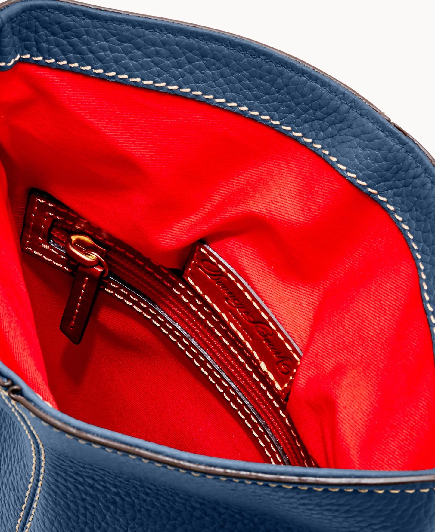 Pebble Grain Toggle Crossbody