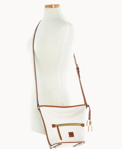 Pebble Grain Zip Sac