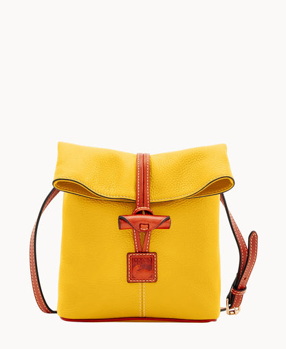 Pebble Grain Toggle Crossbody