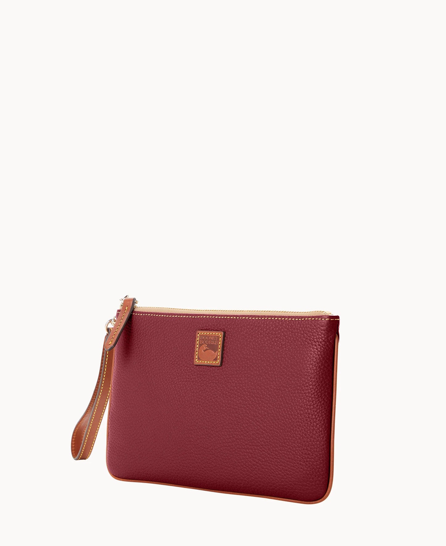 Pebble Grain Large Wristlet