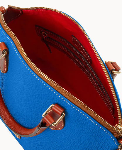 Pebble Grain Geena Satchel