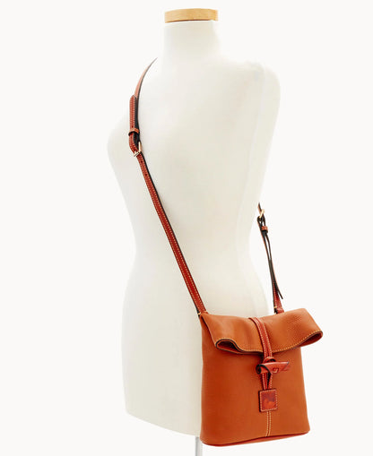Pebble Grain Toggle Crossbody