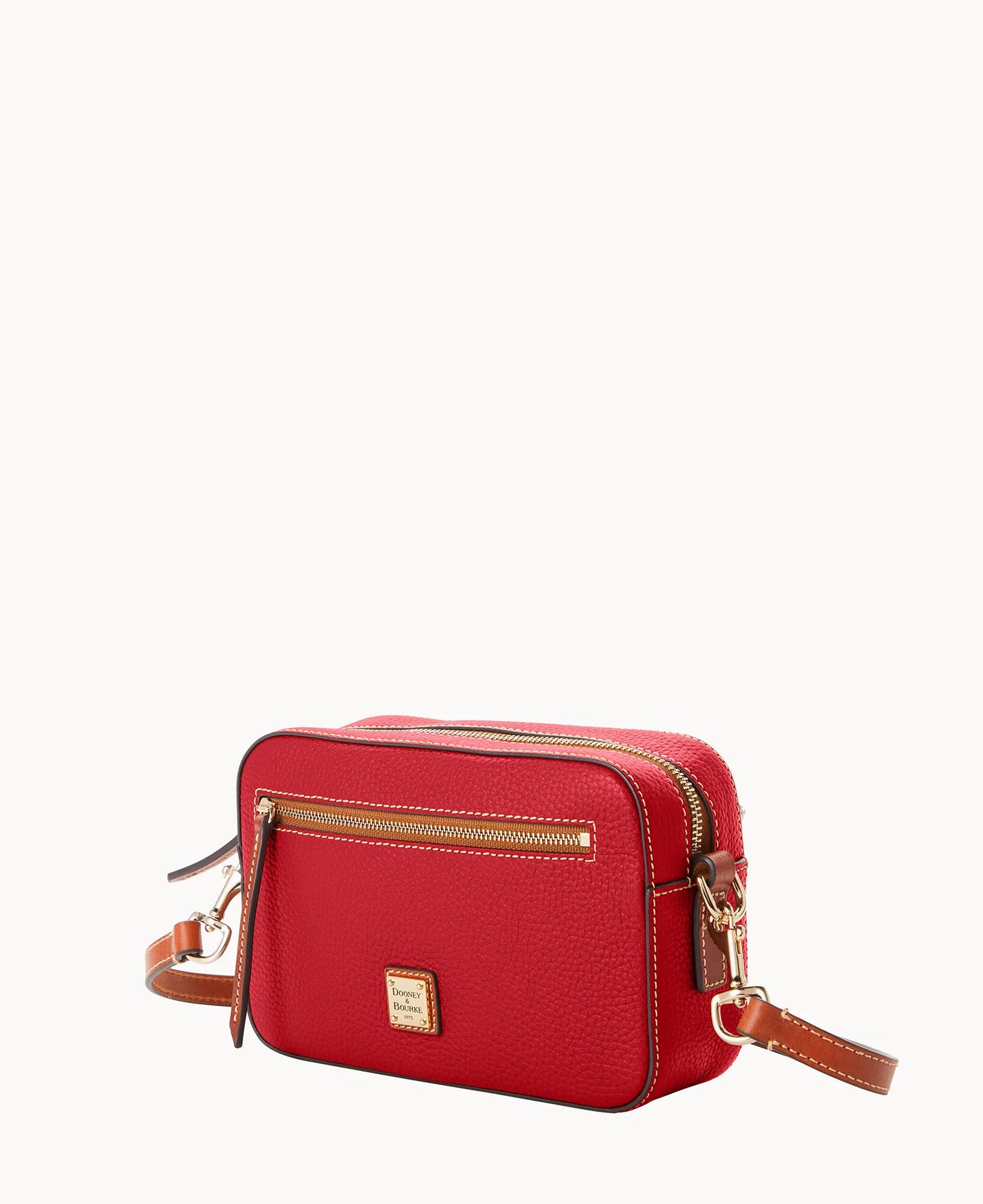 Pebble Grain Camera Zip Crossbody