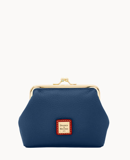 Pebble Grain Large Framed Purse