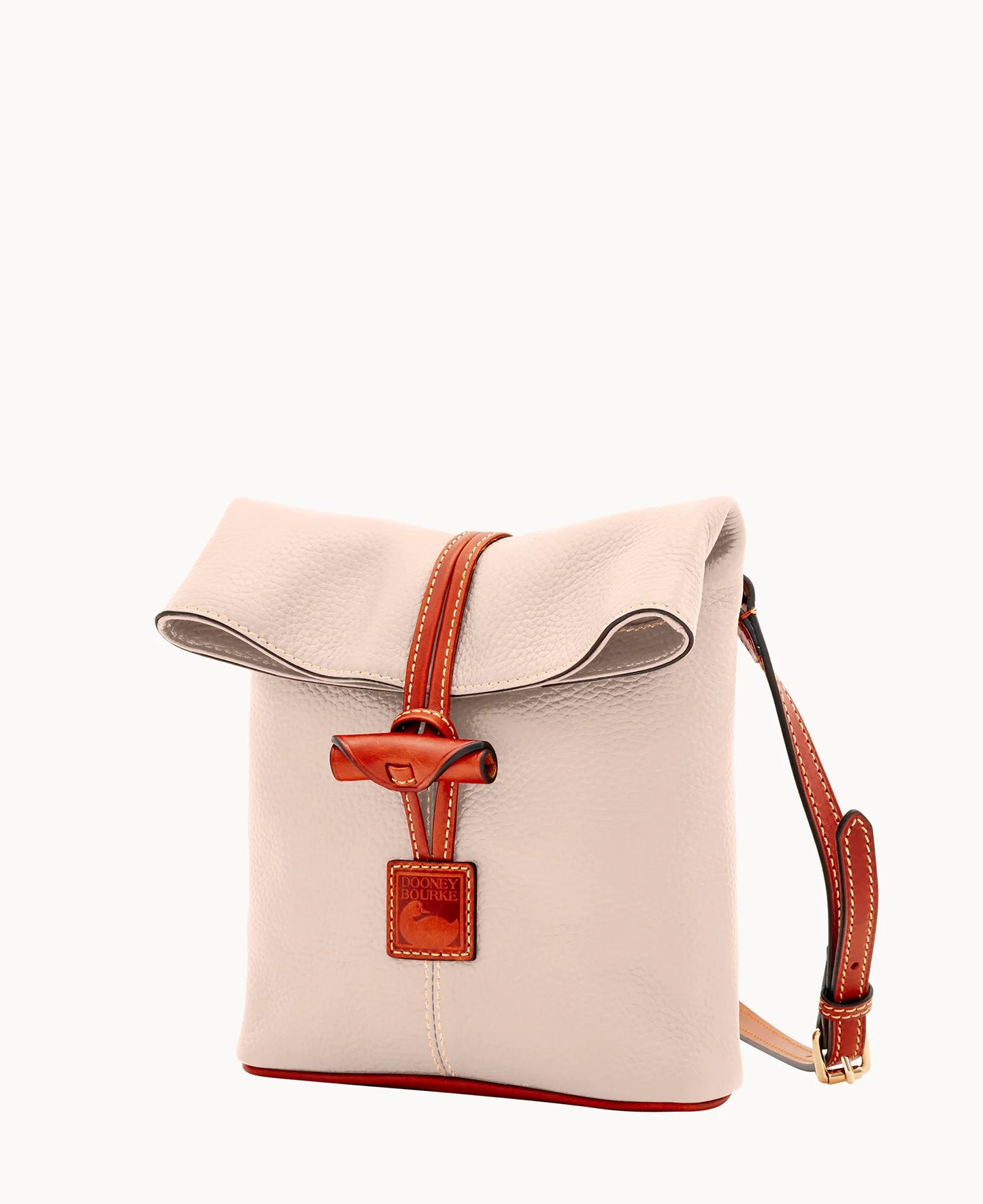 Pebble Grain Toggle Crossbody