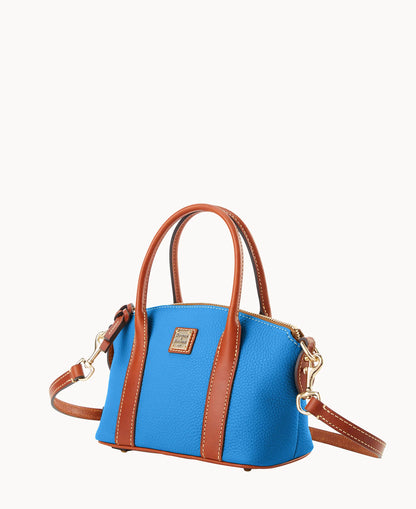 Pebble Grain Small Madeline Satchel