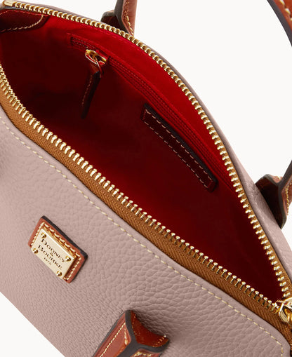 Pebble Grain Small Madeline Satchel