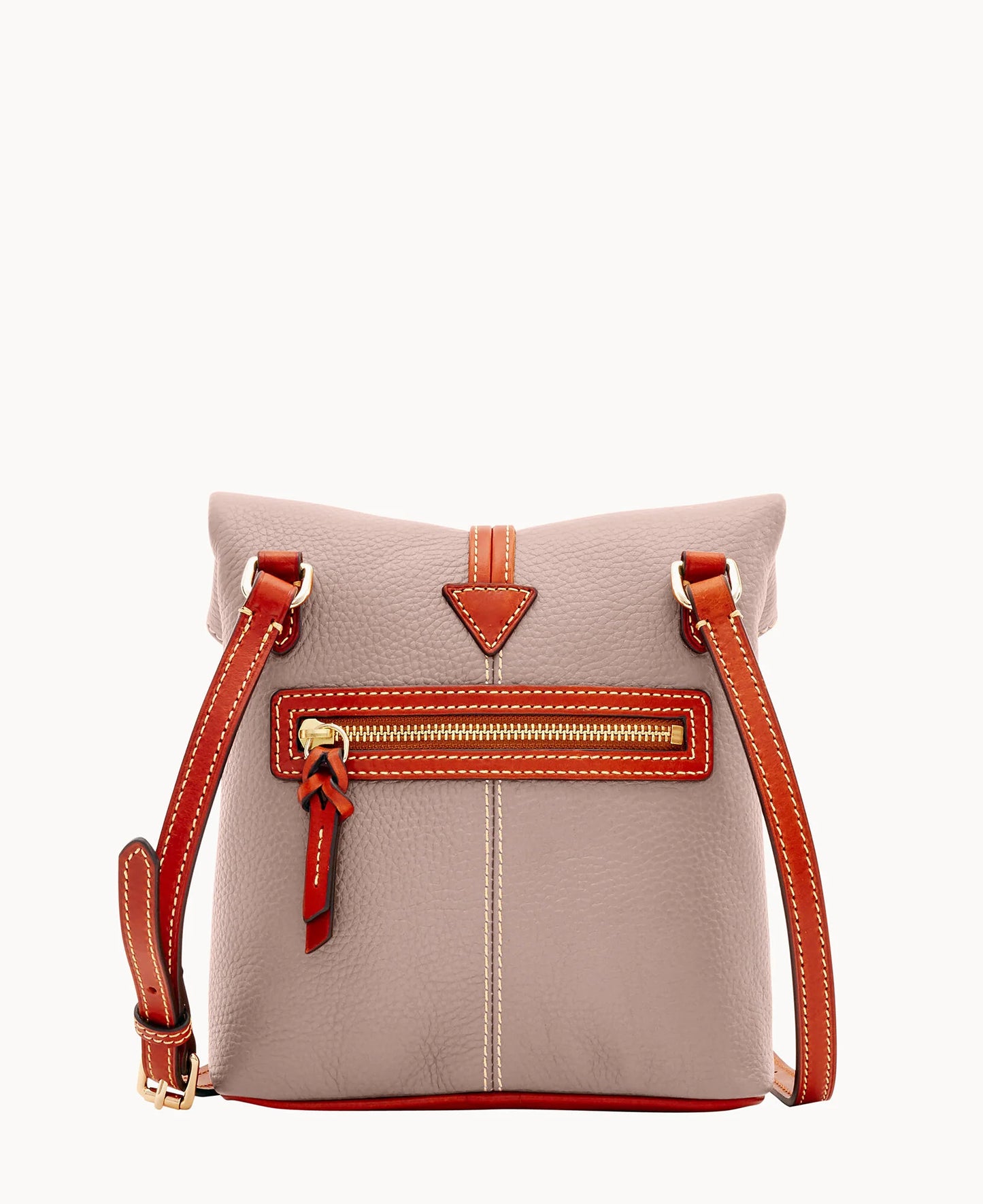 Pebble Grain Toggle Crossbody