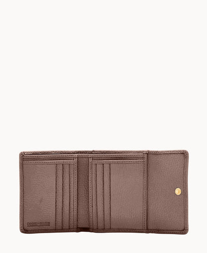 Pebble Grain Small Flap Wallet