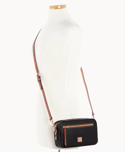 Pebble Grain Camera Zip Crossbody