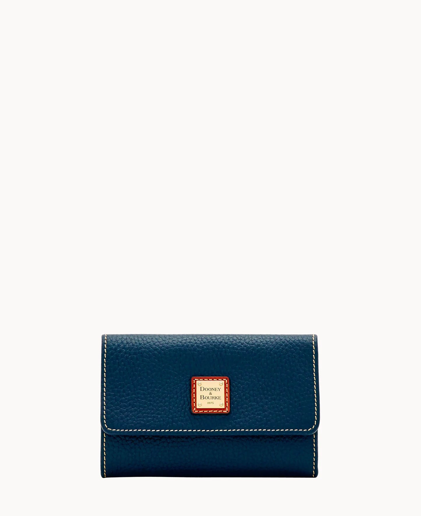 Pebble Grain Flap Wallet